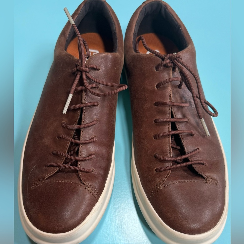 Brown Laceup Loafer